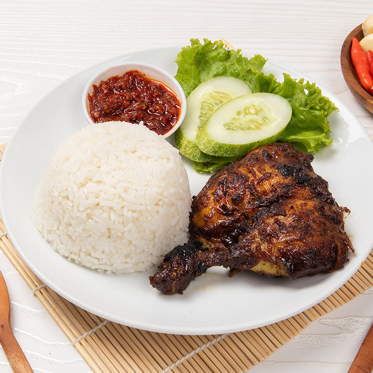 nasi ayam bakar