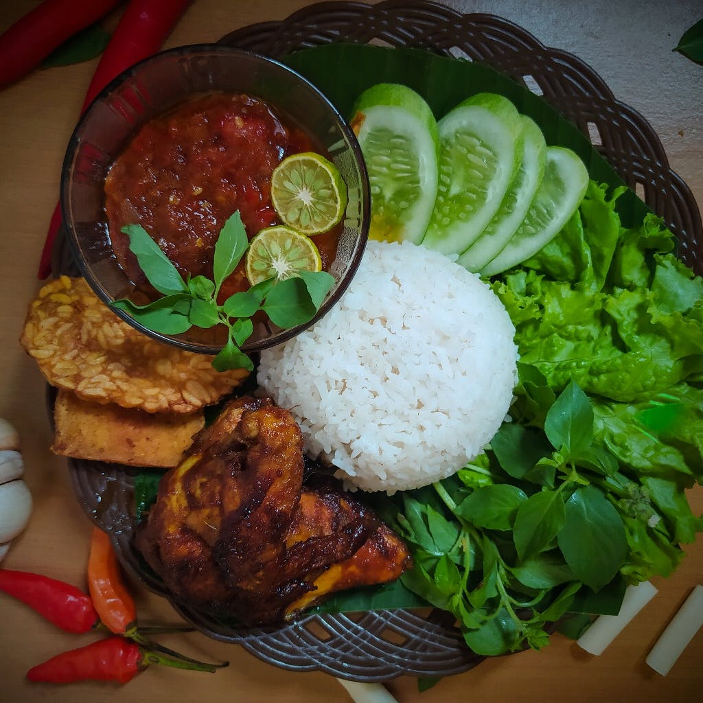 Nasi ayam madu