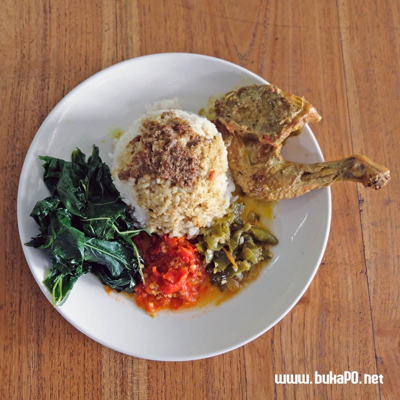 Nasi ayam redang